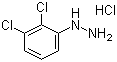 structure of CAS# 21938-47-6, 2,3-Dichlorophenylhydrazine hydrochloride;1-(2,3-Dichlorophenyl)hydrazine hydrochloride