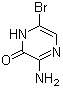 结构式 CAS# 21943-14-6, 3-氨基-6-溴-2(1H)-吡嗪酮