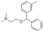 O-Demethyl-m-methyl orphenadrine molecular structure (CAS 21945-86-8)