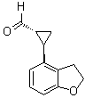 (1R,2R)-rel-2-(2,3-Dihydro-4-benzofuranyl)cyclopropanecarboxaldehyde molecular structure (CAS 219581-79-0)