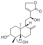 14-Deoxy-12-hydroxyandrographolide molecular structure (CAS 219721-33-2)