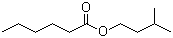 Isopentyl hexanoate molecular structure (CAS 2198-61-0)