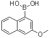 (3-Methoxy-1-naphthalenyl)boronic acid molecular structure (CAS 219834-94-3)
