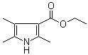 Ethyl 2,3,5-trimethyl-4-pyrrolecarboxylate molecular structure (CAS 2199-54-4)