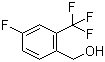 4-Fluoro-2-trifluoromethylbenzyl alcohol molecular structure (CAS 220227-29-2)
