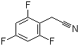 structure of CAS# 220227-80-5, 2,4,6-Trifluorophenylacetonitrile;2,4,6-Trifluorobenzyl cyanide