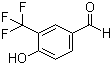 结构式 CAS# 220227-98-5, 4-羟基-3-(三氟甲基)苯甲醛