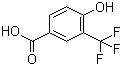 结构式 CAS# 220239-68-9, 4-羟基-3-三氟甲基苯甲酸