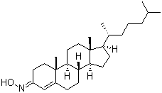 结构式 CAS# 22033-87-0, 奥利索西; 胆甾-4-烯-3-酮肟