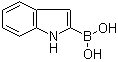 structure of CAS# 220396-46-3, Indol-2-ylboronic acid;(2-1H-Indolyl)boronic acid