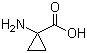 1-Aminocyclopropanecarboxylic acid molecular structure (CAS 22059-21-8)