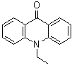 结构式 CAS# 2207-41-2, 10-乙基-9(10H)-吖啶酮