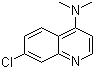 7-Chloro-N,N-dimethylquinolin-4-amine molecular structure (CAS 22072-07-7)