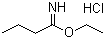 Ethyl butyrimidate hydrochloride molecular structure (CAS 2208-08-4)