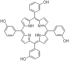 5,10,15,20-Tetra(3-hydroxyphenyl)porphyrin molecular structure (CAS 22112-79-4)