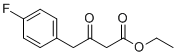 Ethyl 4-(4-fluorophenyl)-3-oxobutanoate molecular structure (CAS 221121-37-5)