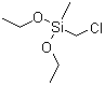 结构式 CAS# 2212-10-4, (氯甲基)甲基二乙氧基硅烷