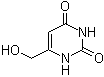 structure of CAS# 22126-44-9, 6-(Hydroxymethyl)uracil;NSC 104987; NSC 253551