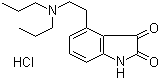 4-[2-(二丙基氨基)乙基]-1H-吲哚-2,3-二酮单盐酸盐分子结构 (CAS 221264-21-7)