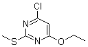 structure of CAS# 221679-84-1, 4-Chloro-6-ethoxy-2-methylsulfanylpyrimidine;4-Chloro-6-ethoxy-2-(methylthio)pyrimidine