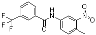 structure of CAS# 221876-21-7, N-(4-Methyl-3-nitrophenyl)-3-trifluoromethylbenzamide