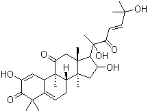 Cucurbitacin I molecular structure (CAS 2222-07-3)