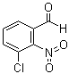 结构式 CAS# 22233-52-9, 3-氯-2-硝基苯甲醛