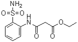 Ethyl 3-[2-(aminosulfonyl)anilino]-3-oxopropanoate molecular structure (CAS 222420-33-9)
