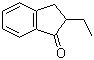 structure of CAS# 22351-56-0, 2-Ethyl-1-indanone;2-Ethyl-2,3-dihydro-1H-inden-1-one; 2-Ethylindanone