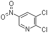 2,3-Dichloro-5-nitropyridine molecular structure (CAS 22353-40-8)