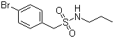 1-(4-Bromophenyl)-N-propylmethanesulfonamide molecular structure (CAS 223555-85-9)