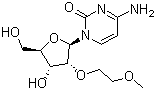 结构式 CAS# 223777-16-0, 2'-O-(2-甲氧基乙基)胞苷
