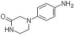 结构式 CAS# 223786-04-7, 4-(4-氨基苯基)哌嗪-2-酮
