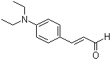 structure of CAS# 22411-59-2, trans-4-(Diethylamino)cinnamaldehyde