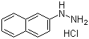 结构式 CAS# 2243-58-5, 2-萘肼盐酸盐