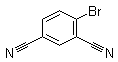 结构式 CAS# 22433-89-2, 4-溴-1,3-苯二甲腈
