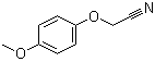 structure of CAS# 22446-12-4, (4-Methoxyphenoxy)acetonitrile;(p-Methoxyphenoxy)acetonitrile