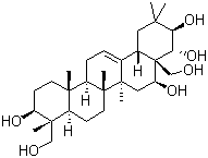 structure of CAS# 22467-07-8, Gymnemagenin;Olean-12-ene-3beta,16beta,21beta,22alpha,23,28-hexol