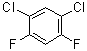 结构式 CAS# 2253-30-7, 1,5-二氯-2,4-二氟苯