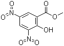 结构式 CAS# 22633-33-6, 3,5-二硝基水杨酸甲酯