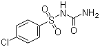 4-Chlorobenzenesulfonyl urea molecular structure (CAS 22663-37-2)