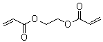 structure of CAS# 2274-11-5, Ethylene glycol diacrylate;EM 224; Ethylene acrylate; Ethylene diacrylate; Light Ester EG-A; NSC 24160