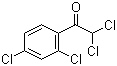 2,2,2',4'-四氯苯乙酮分子结构 (CAS 2274-66-0)