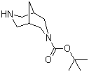 7-叔丁氧羰基-3,7-二氮杂双环[3.3.1]壬烷分子结构 (CAS 227940-72-9)