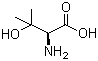 结构式 CAS# 2280-27-5, (S)-(+)-2-氨基-3-羟基-3-甲基丁酸; L(+)-beta-羟基缬氨酸