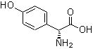 D(-)-对羟基苯甘氨酸分子结构 (CAS 22818-40-2)