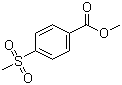 structure of CAS# 22821-70-1, 4-Methanesulfonylbenzoic acid methyl ester