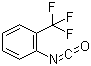 2-(三氟甲基)苯基异氰酸酯分子结构 (CAS 2285-12-3)