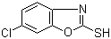 结构式 CAS# 22876-20-6, 6-氯-2-巯基苯并恶唑