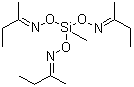 甲基三丁酮肟基硅烷分子结构 (CAS 22984-54-9)